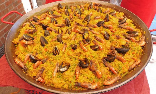 saffron paella